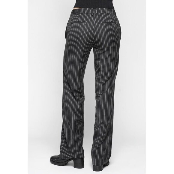 BNWT NOCTEX AMELIE PANTS IN BLACK STRIPE SIZE LARGE - Picture 4 of 5